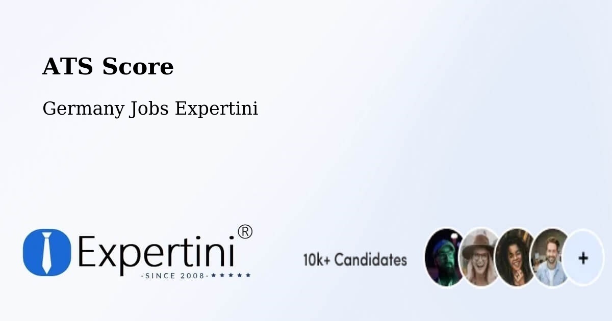 Resume ATS Score & Job Description Match Tool – Hohn - Germany Jobs Expertini